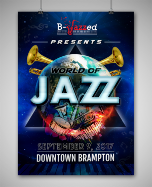 Poster Design by SAI DESIGNS for Heritage Jazz Society (Peel) | Design #14786569