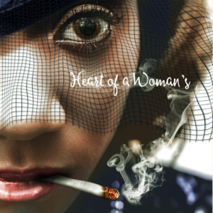 Heart of a Woman  (audio book cover design) | Book Cover Design by Marta van Eck