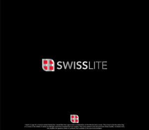 SwissLite with a swiss flag or emblem incorporated somewhere in the design | Logo-Design von GBDESIGN