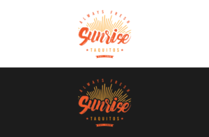 Sunrise Taquitos | Logo Design by GLDesigns