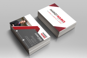 Market Source Real Estate Business Cards | Business Card Design by Luniere Designs