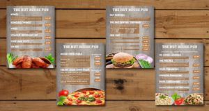 Menu Design by Lesaba Design