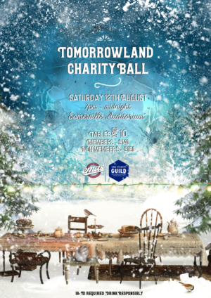 Tomorrowland Charity Ball Poster | Poster Design by Marta van Eck