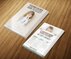 Flyer for an pediatric sleep consultancy - to distribute to play and childcare centers etc. | Flyer Design by jeffdefy