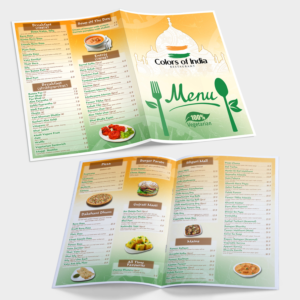 Menu Design by Lesaba Design