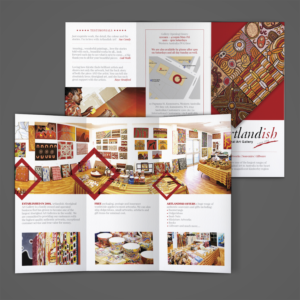 Australian Aboriginal Art Gallery brochure | Flyer-Design von banedsgn