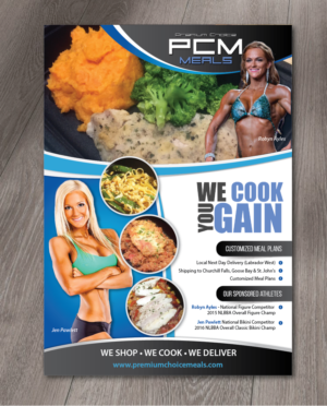 Meal Prep Business in need of flyer   | Flyer Design by alex989