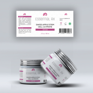 Suisse Apple Stem Cell Ultimate Serum - Product Label | Label Design by eduard131