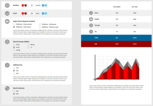 Price Calculator as Responsive Web App to support Sales People | Web Design by -Marc-