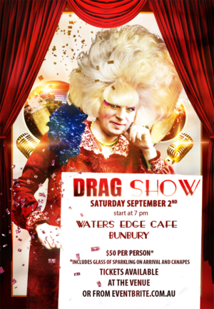 Drag Show Flyer | Flyer Design by Marta van Eck