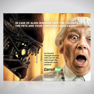 Poster Design by Juan Andahur for Carroll-Net, Inc. | Design #15411637