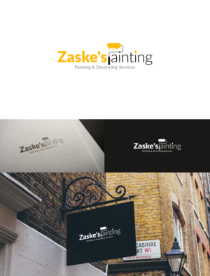 Zaske's Painting - Painting & Decorating | Logo Design by ideaz2050