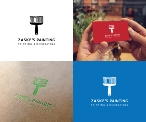 Zaske's Painting - Painting & Decorating | Logo Design by Farmiza