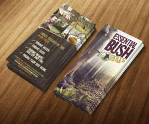 Essential Bush Skills DL flyer | Flyer Design by jeffdefy