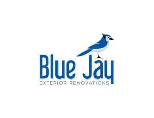 Blue Jay Exterior Renovations | Logo Design by MOH Studio