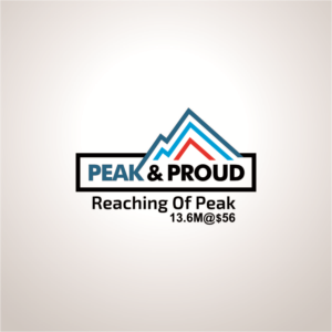 Peak & Proud - reaching our peak - 13.6M @ $56 | Logo Design by Arham Hidayat