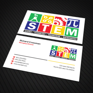 STEM business card project for a STEM teacher | Business Card Design by Sandaruwan