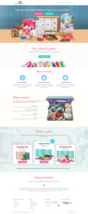 ClassroomBox - New Website Design | Web-Design von Da Miracle