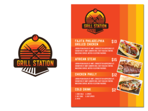 Grill Station | Logo-Design von FRESTI