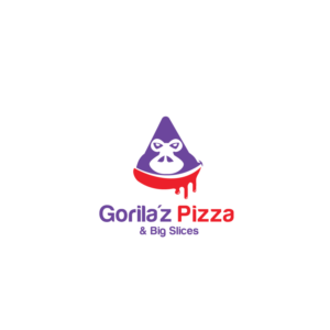 Gorila´z Pizza & Big Slices | Logo-Design von ecorokerz