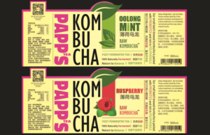 Bottle Label for Kombucha Brand | Packaging Design by edge design