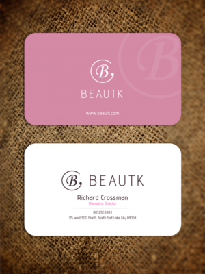 Business Card for beauty technology startup | Visitenkarten-Design von Sandaruwan