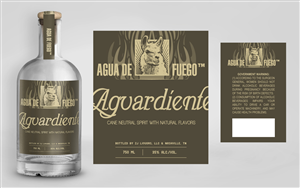 Liquor Label / Aguardiente | Etikett-Design von kresh