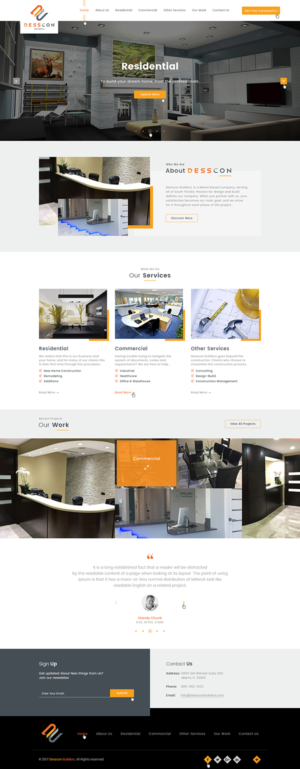 Web Design by Ved Web Services for this project | Design #15733287