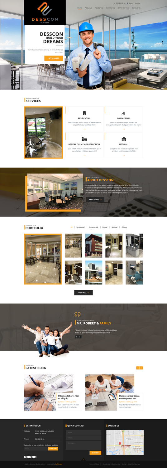 Web Design by Da Miracle for this project | Design #15752413