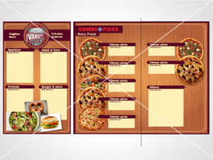 Varsity Club Sports Bar & Grill Dining Room Menu | Menü-Design von Vicez