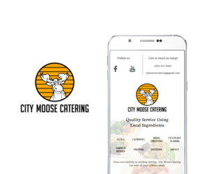 City Moose Catering | Logo Design by Sketsa Media