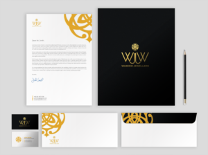 Waseem Jewellers Stationary Contest | Stationery Design by chandrayaan.creative