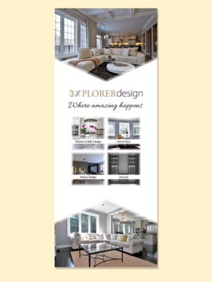 Interior Design Company/Store Poster | Graphic Design by LeonFX