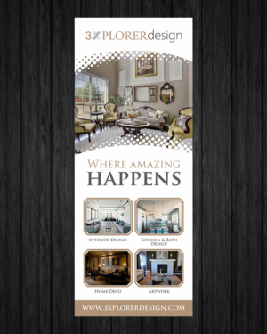 Interior Design Company/Store Poster | Graphic Design by ecorokerz