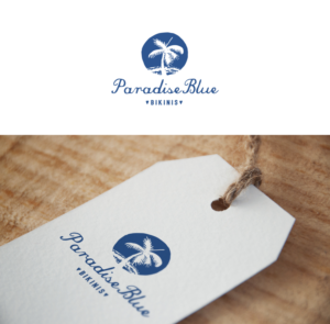 Paradise Blue Bikinis | Logo Design by ALCD