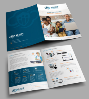 iNet Guardian (Parental Guidance software) brochure | Broschüren-Design von Achiver