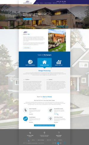 Private lender of mortgages and rent to own housing | Web Design by Ved Web Services