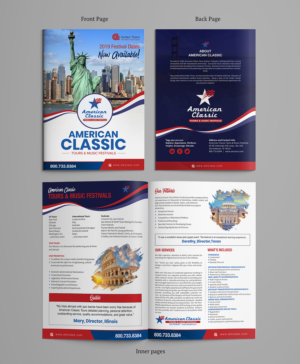 Brochure for International and Domestic Festival & Music Student Tour Company  | Brochure Design by SAI DESIGNS