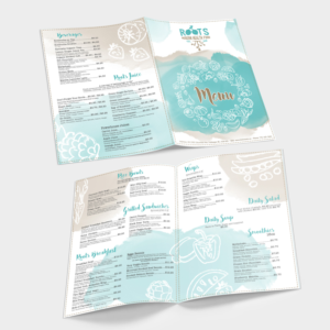 Menu Design by Lesaba Design