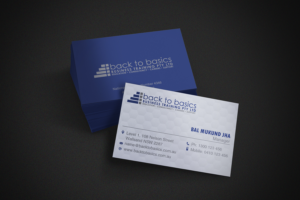 Business Card Design by Mango Media for Back to Basics Business Training | Design #16272697