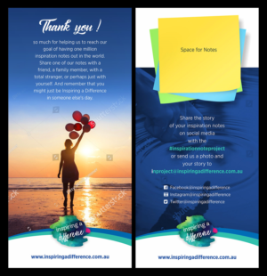 Inspiration Note Project Flyer | Flyer Design by D Creative