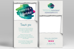 Inspiration Note Project Flyer | Flyer Design by Luniere Designs