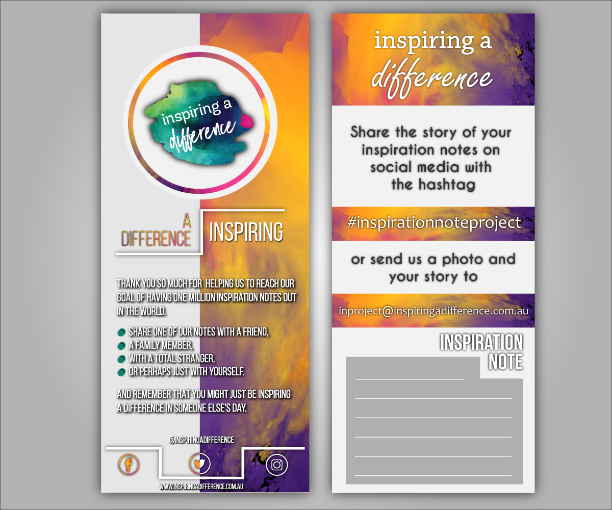 Flyer Design by HamzaMalik for Inspiring a Difference | Design #16284946