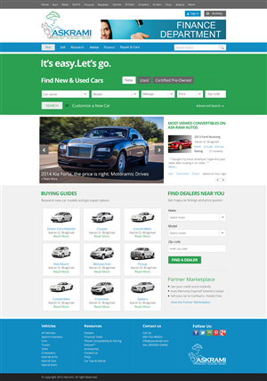 car site and logo design | Web Design by TechWise