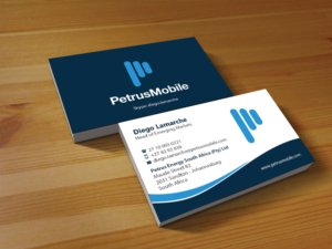 Business Card Design by Creations Box 2015 for Petrus SA | Design: #16299244