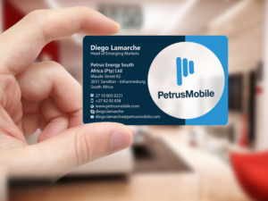 Business Card Design by Creations Box 2015 for Petrus SA | Design: #16299246