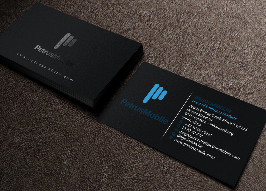 Business Card Design by Brand aid for Petrus SA | Design #16300869