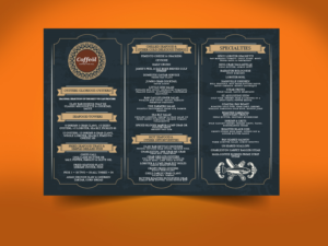 update Coffeeshop menu design to be more modern and luxury | Menü-Design von Priyo Subarkah