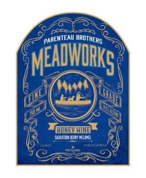 Parenteau Brothers Meadworks | Label Design by Vishal Vishwakarma 