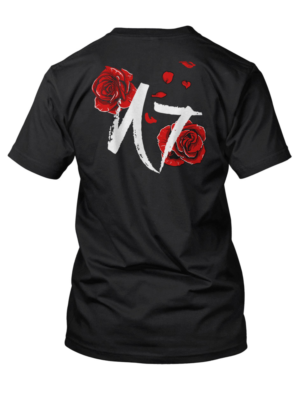 T-Shirt or Hoodie Back Design using a Rose Graphic | T-Shirt-Design von theodorusdick14